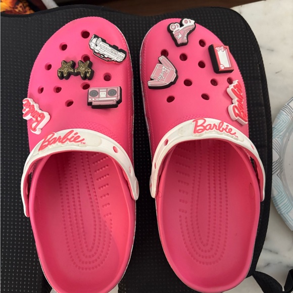 Barbie Kids Pink Sandals with Charms